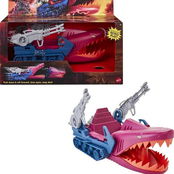 Masters of The Universe Origins MOTU RetroPlay Land Shark Vehicle - Picture 1 of 7